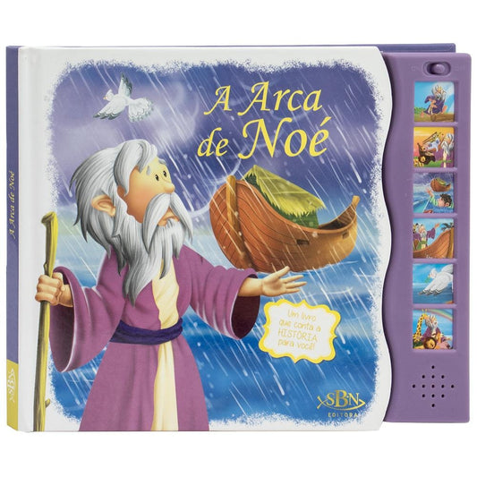 "LIVRO SONORO - HISTORIAS DA BIBLIA: ARCA DE NOE, A
  "