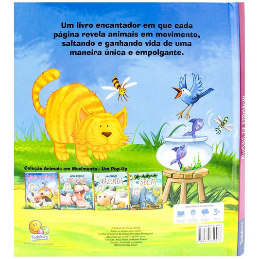 "ANIMAIS EM MOVIMENTO: UM POP-UP: ANIMAIS DE ESTIMACAO INCRIV
 EAN"
