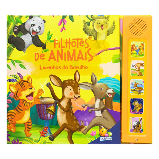 Livrinhos do Barulho! Filhotes de Animais | Little Pearl Books