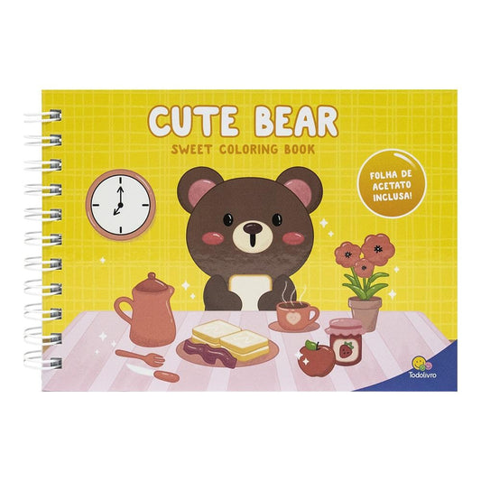 SWEET COLORING BOOK: CUTE BEAR