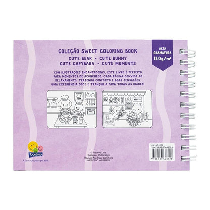 SWEET COLORING BOOK: CUTE MOMENTS