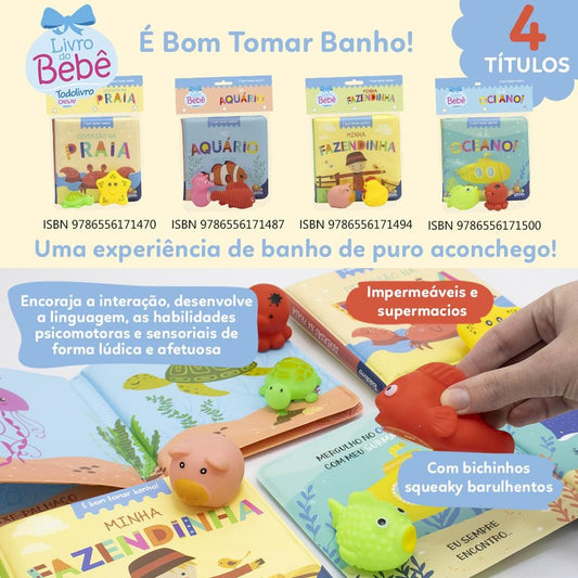E BOM TOMAR BANHO II! NO AQUARIO