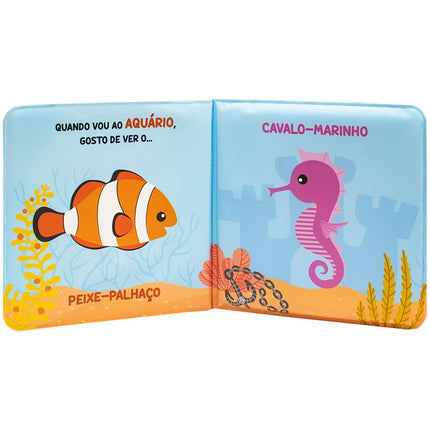 E BOM TOMAR BANHO II! NO AQUARIO
