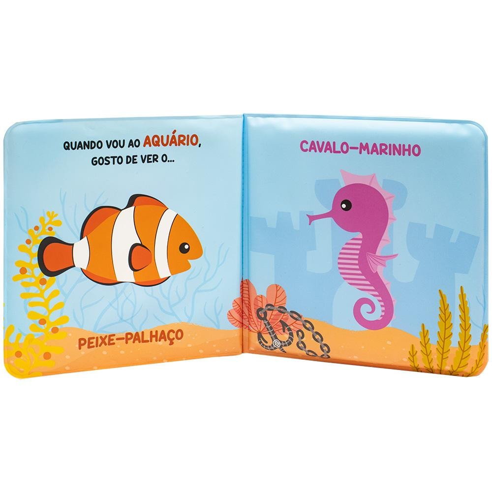 E BOM TOMAR BANHO II! NO AQUARIO