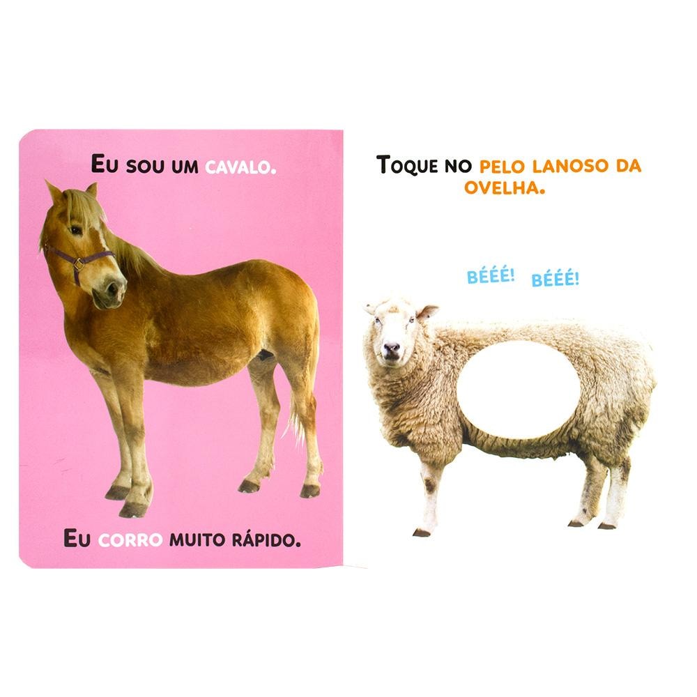 "NOMES & TEXTURAS: ANIMAIS DA FAZENDA
  "