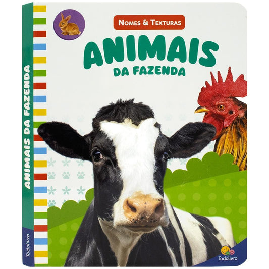 "NOMES & TEXTURAS: ANIMAIS DA FAZENDA
  "