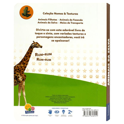 NOMES & TEXTURAS: ANIMAIS DA SELVA