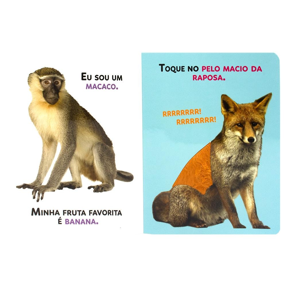 NOMES & TEXTURAS: ANIMAIS DA SELVA