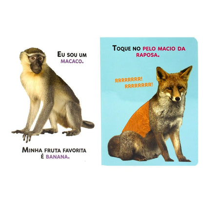 NOMES & TEXTURAS: ANIMAIS DA SELVA