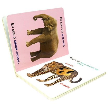 NOMES & TEXTURAS: ANIMAIS DA SELVA