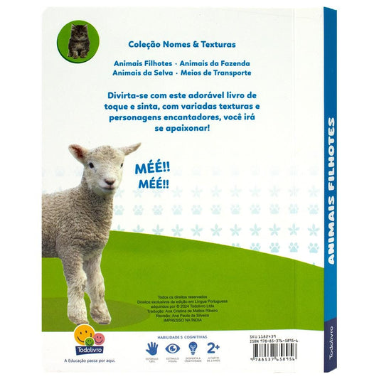 NOMES & TEXTURAS: ANIMAIS FILHOTES
