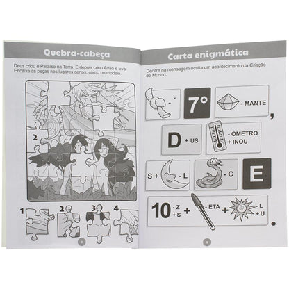 "HISTORIAS DA BIBLIA. PASSATEMPOS INFANTIS MULTIEDUCATIVOS
  "
