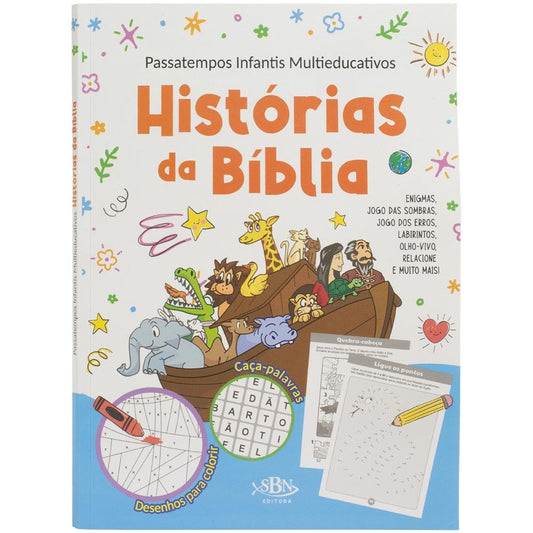 "HISTORIAS DA BIBLIA. PASSATEMPOS INFANTIS MULTIEDUCATIVOS
  "
