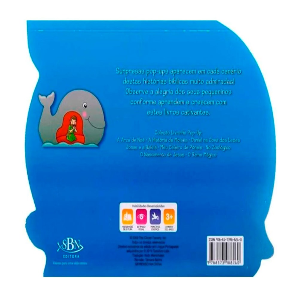Livrinho Pop-up | Jonas e a Baleia