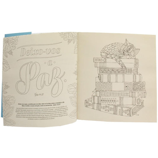 "LIVRO PARA COLORIR: TUA GRACA ME INSPIRA
  "