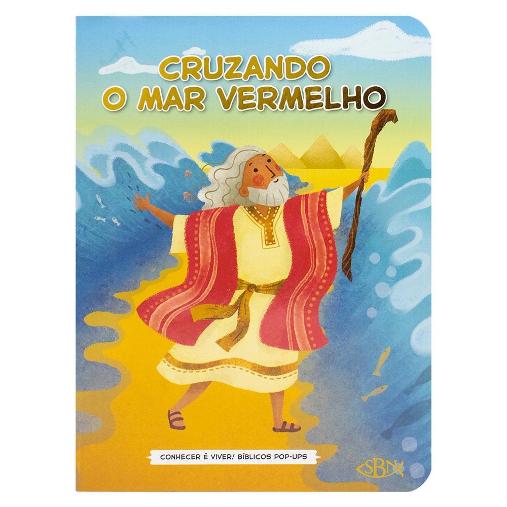 "CONHECER E VIVER! BIBLICOS POP-UPS: CRUZANDO O MAR VERMELHO
  "