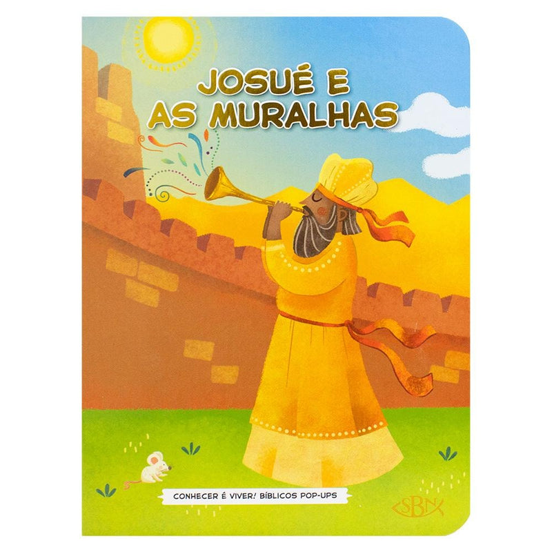 "CONHECER E VIVER! BIBLICOS POP-UPS: JOSUE E A MURALHA
  "