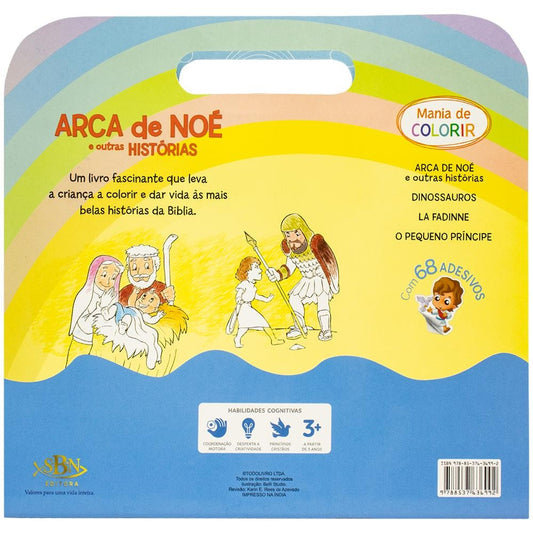 "MANIA DE COLORIR: ARCA DE NOE E OUTRAS HISTORIAS
  "