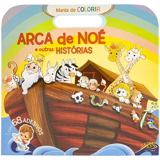 "MANIA DE COLORIR: ARCA DE NOE E OUTRAS HISTORIAS
  "