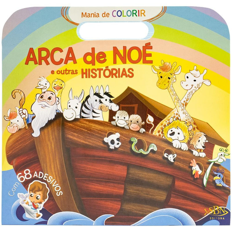 "MANIA DE COLORIR: ARCA DE NOE E OUTRAS HISTORIAS
  "