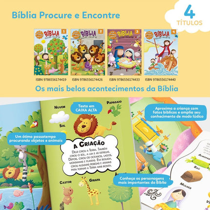 BIBLIA - PROCURE E ENCONTRE: LIVRO 1