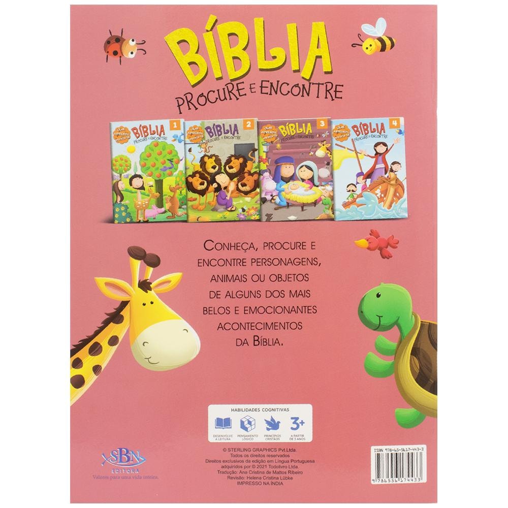 BIBLIA - PROCURE E ENCONTRE: LIVRO 3