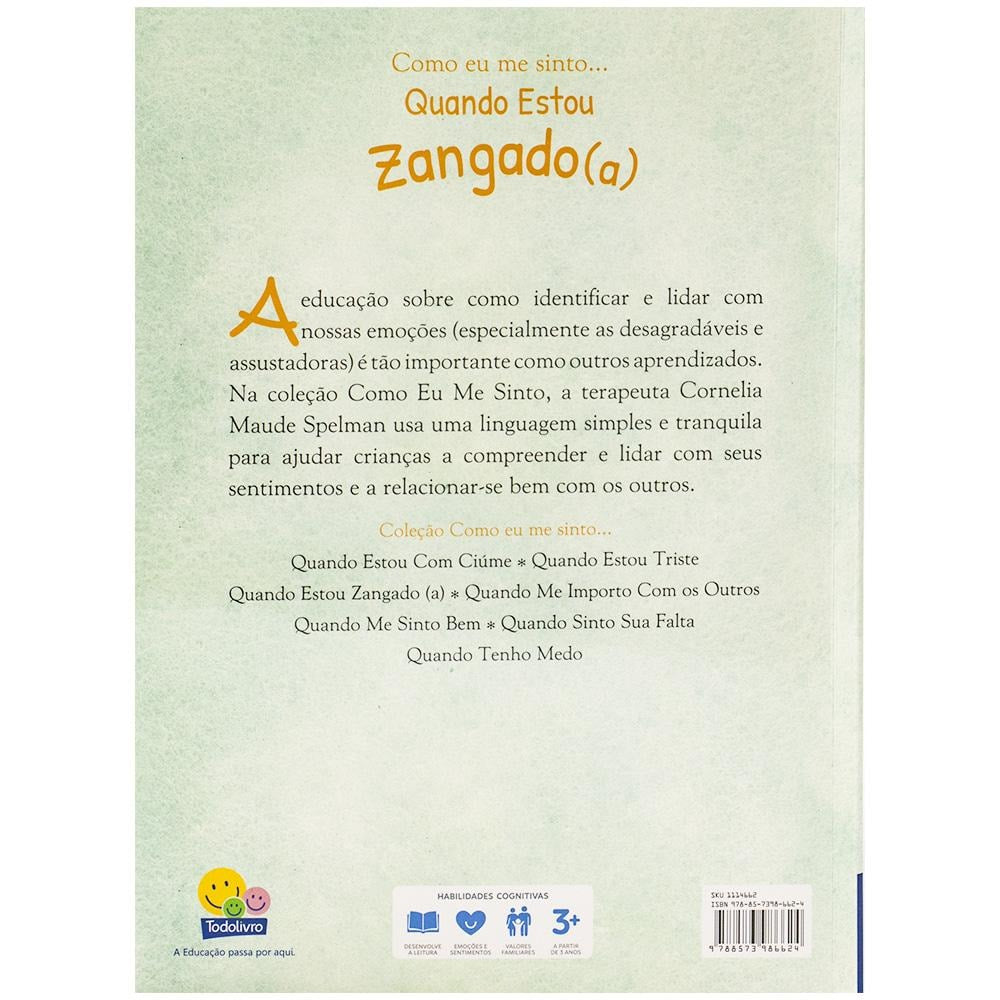 "COMO EU ME SINTO...QUANDO ESTOU ZANGADO(A)
  "