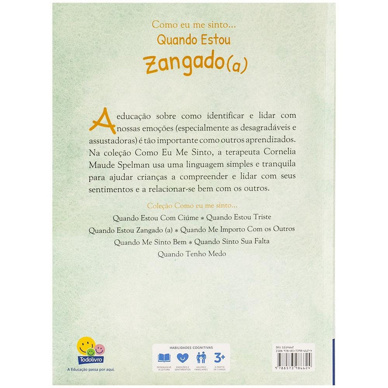 "COMO EU ME SINTO...QUANDO ESTOU ZANGADO(A)
  "
