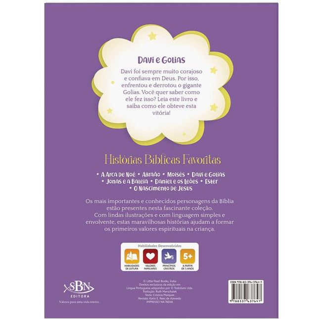 "HISTORIAS BIBLICAS FAVORITAS II: DAVI E GOLIAS
  "