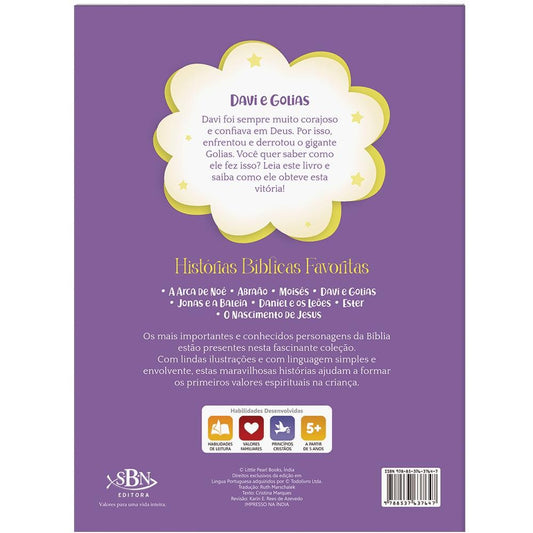 "HISTORIAS BIBLICAS FAVORITAS II: DAVI E GOLIAS
  "