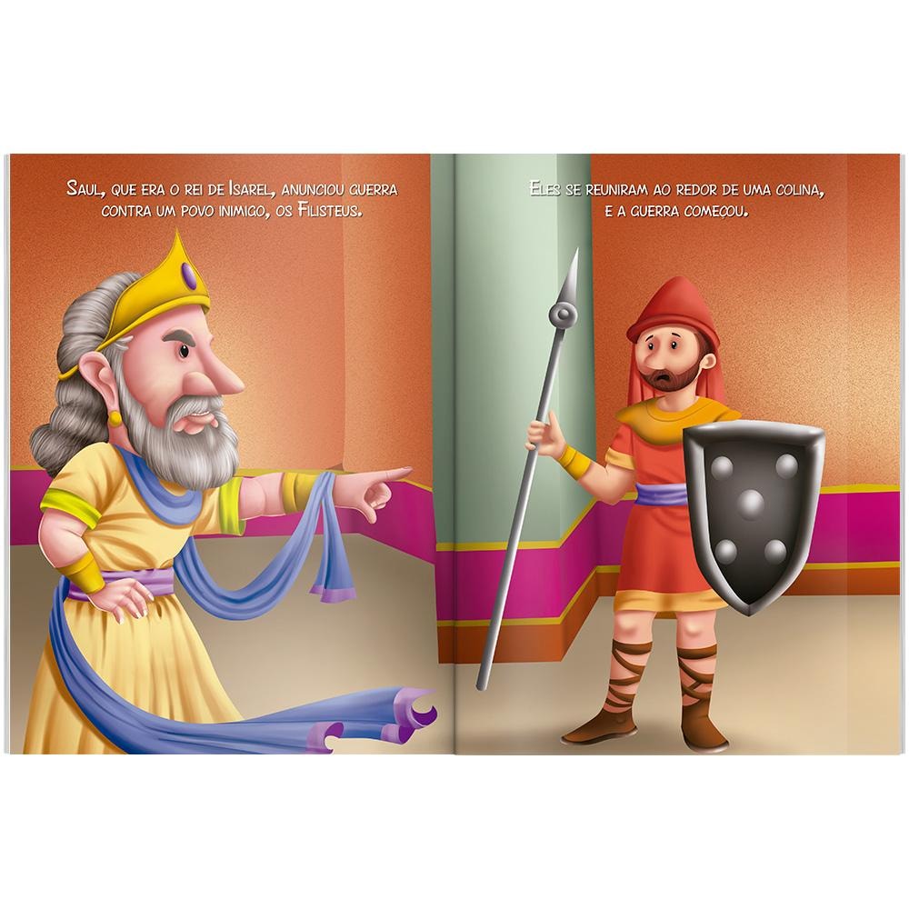 "HISTORIAS BIBLICAS FAVORITAS II: DAVI E GOLIAS
  "