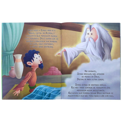 "HISTORIAS BIBLICAS FAVORITAS II: JONAS E O GRANDE PEIXE
  "