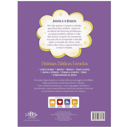 "HISTORIAS BIBLICAS FAVORITAS II: JONAS E O GRANDE PEIXE
  "