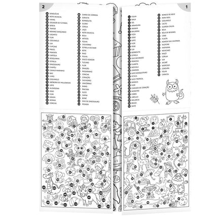 "LIVRO-TAPETE PARA COLORIR: MAIS DE  DESENHOS INCRIVEIS
  "