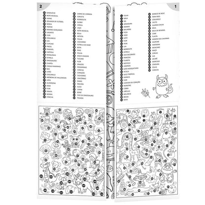 "LIVRO-TAPETE PARA COLORIR: MAIS DE  DESENHOS INCRIVEIS
  "