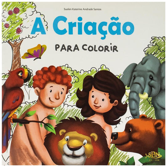 "CONTOS BIBLICOS PARA COLORIR: A CRIACAO
  "