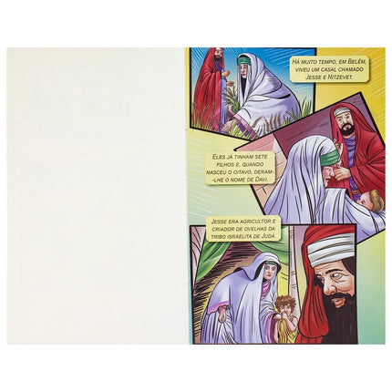 "CLASSICOS DA BIBLIA EM QUADRINHOS: DAVI E GOLIAS
 EAN "