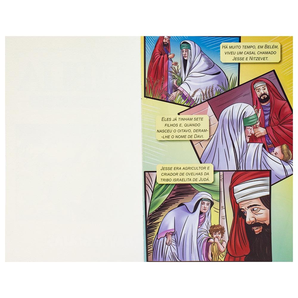"CLASSICOS DA BIBLIA EM QUADRINHOS: DAVI E GOLIAS
 EAN "