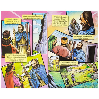 "CLASSICOS DA BIBLIA EM QUADRINHOS: DAVI E GOLIAS
 EAN "