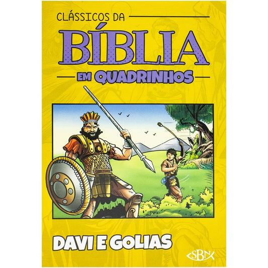 "CLASSICOS DA BIBLIA EM QUADRINHOS: DAVI E GOLIAS
 EAN "