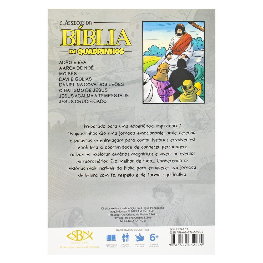 "CLASSICOS DA BIBLIA EM QUADRINHOS: JESUS CRUCIFICADO
 EAN "