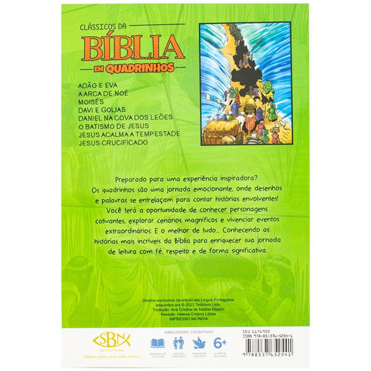"CLASSICOS DA BIBLIA EM QUADRINHOS: MOISES
 EAN "