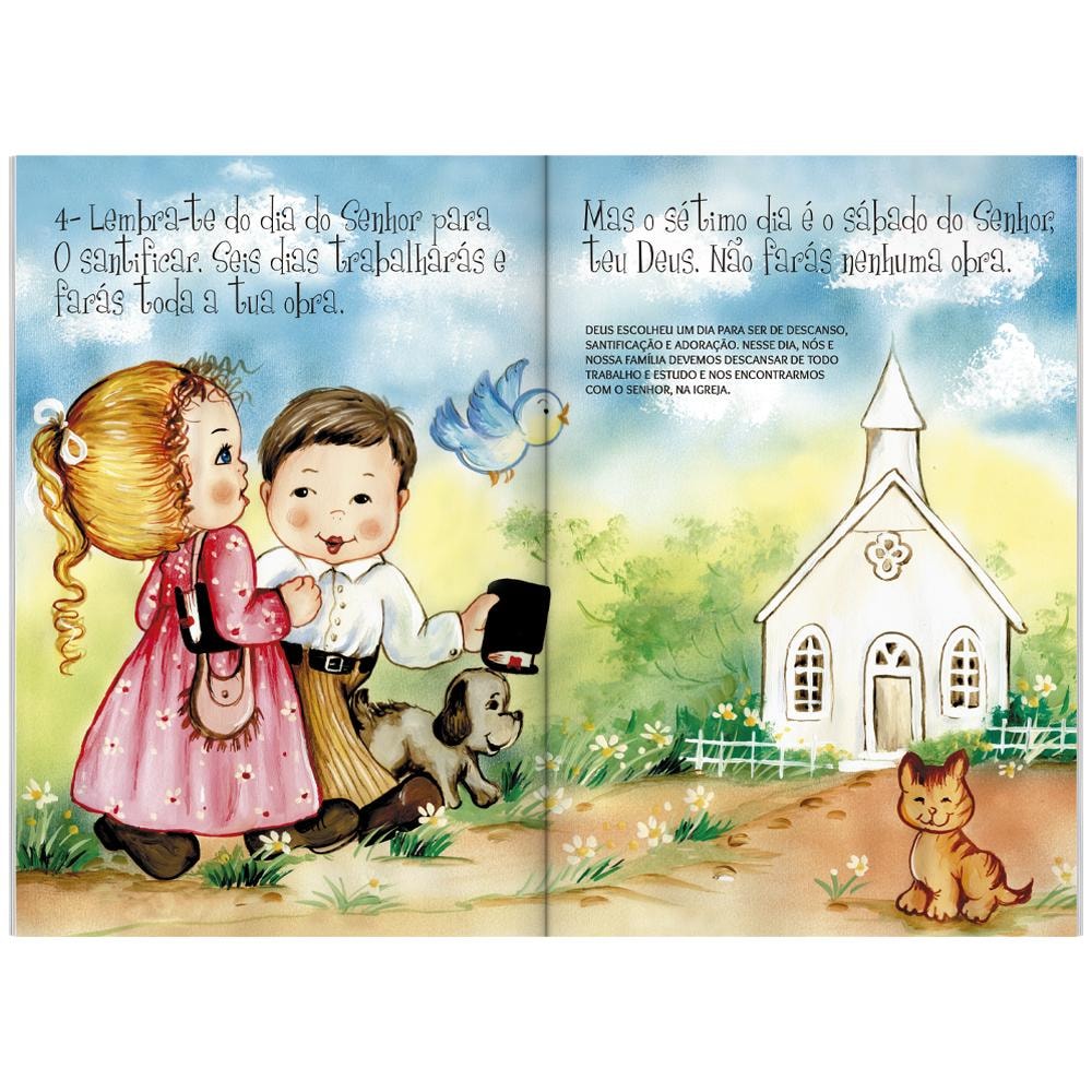 PORCOES ESPECIAIS DA BIBLIA: MANDAMENTOS PARA CRIANCAS, OS