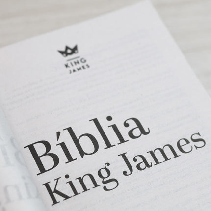Bíblia Sagrada Sola Scriptura | King James | Letra Normal | Capa Brochura