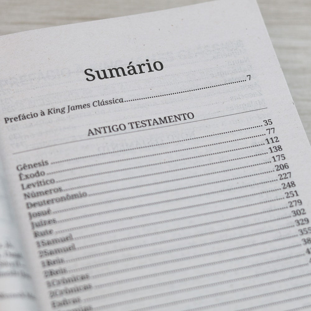 Bíblia Sagrada Se Forte e de Boa Coragem | King James |  Letra Normal | Capa Brochura