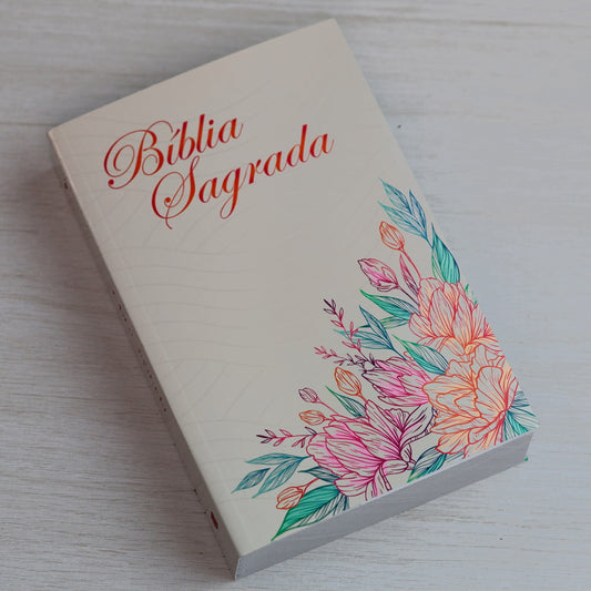 Bíblia Sagrada Josué 1:9 | ACF |  Letra Normal | Capa Brochura