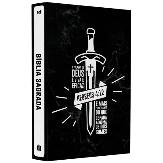 Bíblia Sagrada A Palavra de Deus é Viva e Eficaz | ACF | Letra Normal | Capa Brochura