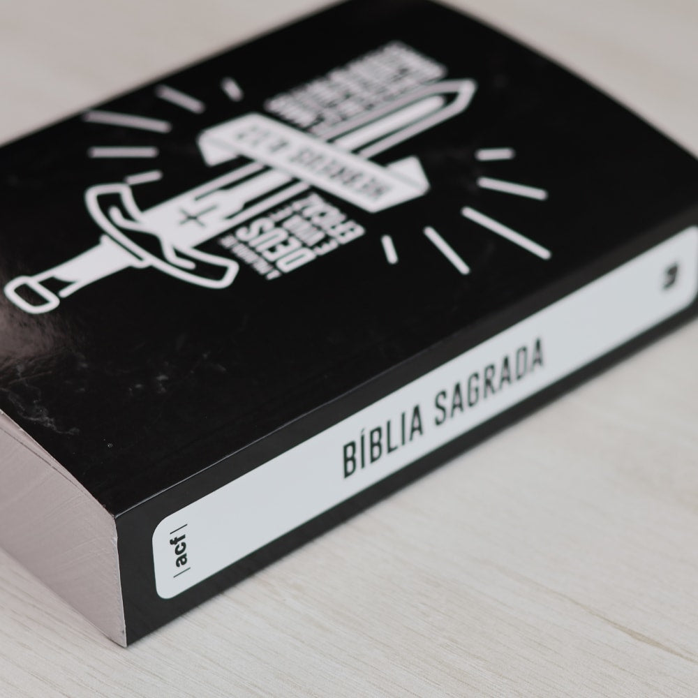 Bíblia Sagrada A Palavra de Deus é Viva e Eficaz | ACF | Letra Normal | Capa Brochura