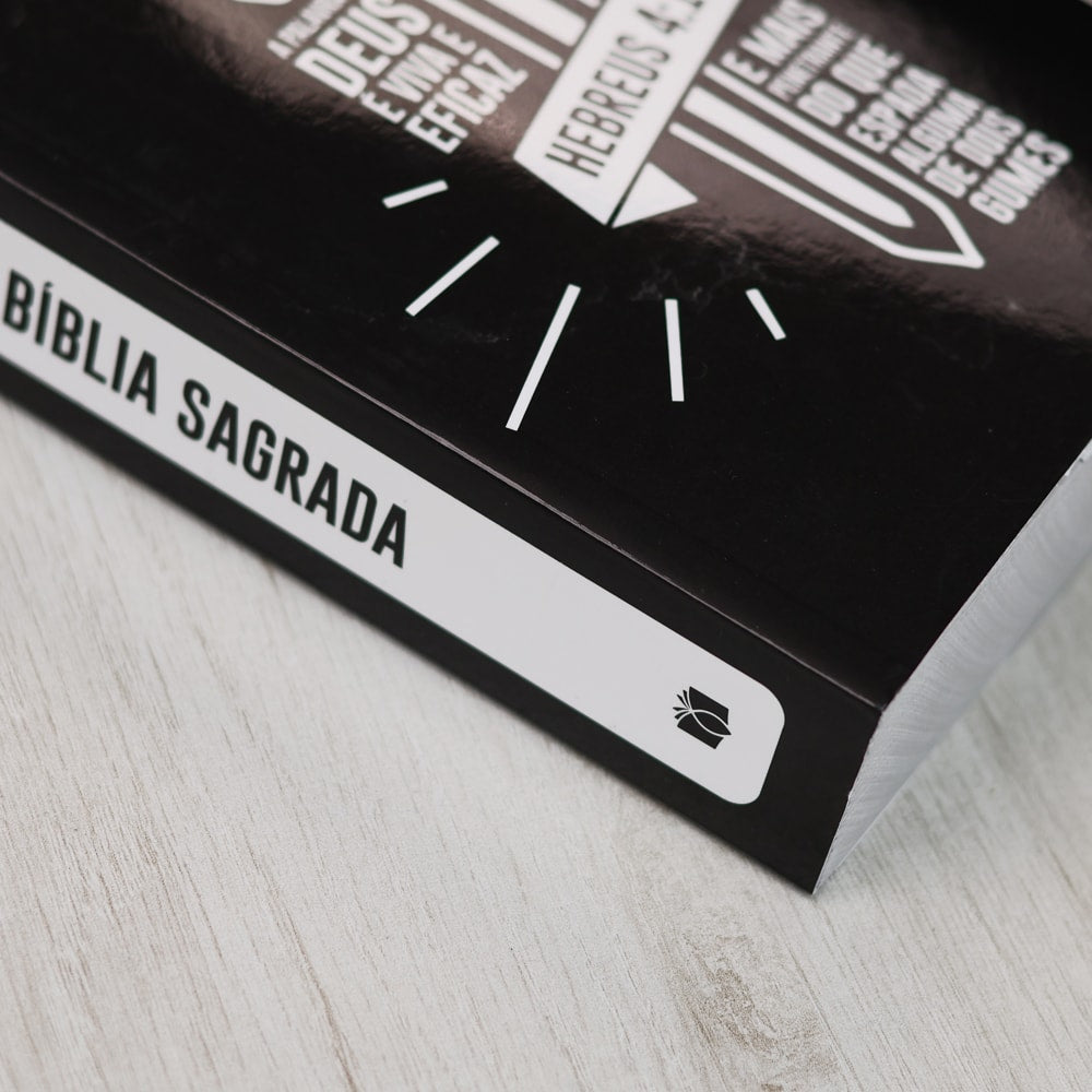 Bíblia Sagrada A Palavra de Deus é Viva e Eficaz | ACF | Letra Normal | Capa Brochura