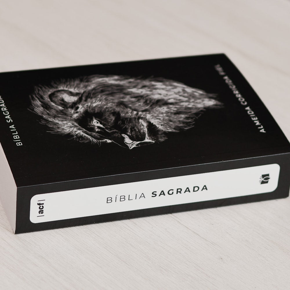 Bíblia Sagrada Leão | ACF | Letra Normal | Capa Brochura